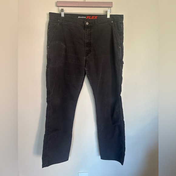 Dickies Flex Men’s Black Utility Work Pants – Size 38x32 - Picture 2 of 11